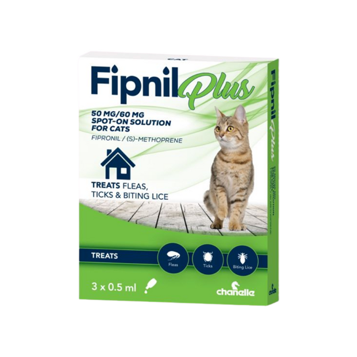 Fipnil Plus for Cats 0.5 ml (Single dose)