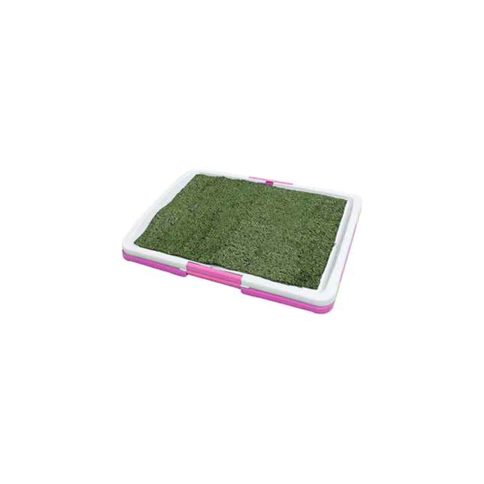 3 Tires Indoor Puppy Dog Potty Training Pee Pad Mat Tray Grass Toilet With Tray