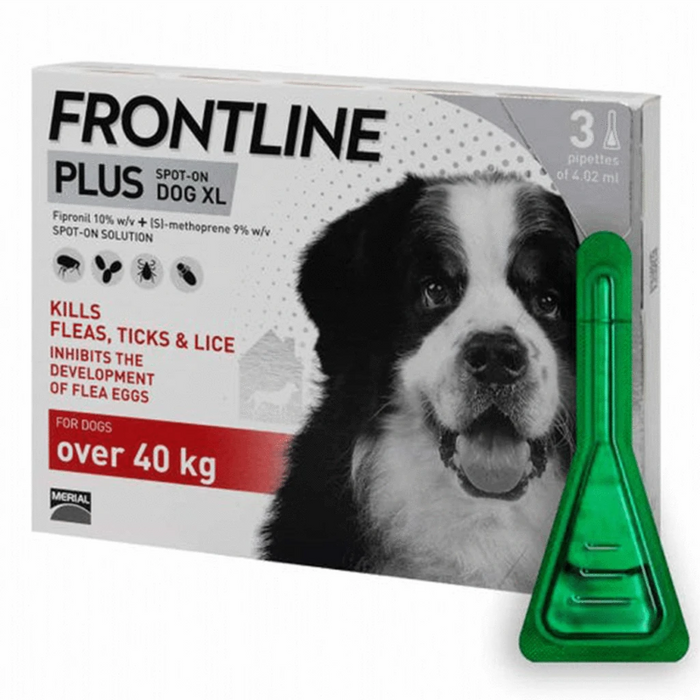 Frontline PLUS Spot On Extra Large Dog (over 40kg) - 1 Pipette