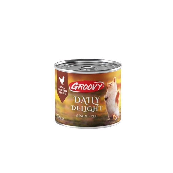Groovy Daily Delight with chicken - Wet Cat Food (250g)