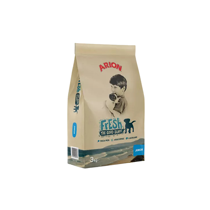 ARION Fresh Dry Food For Junior Dogs 3kg