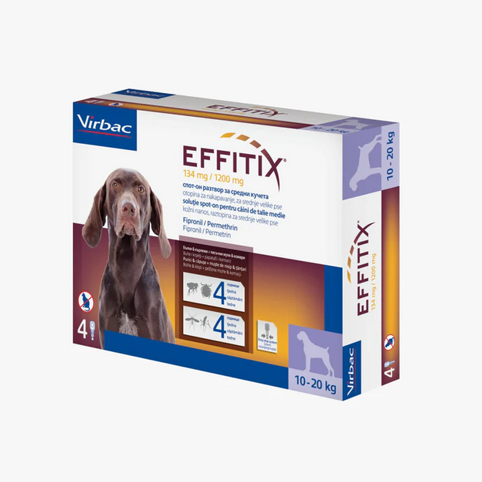 EFFITIX Anti-tick Medicine for Dogs (1 Pipette)