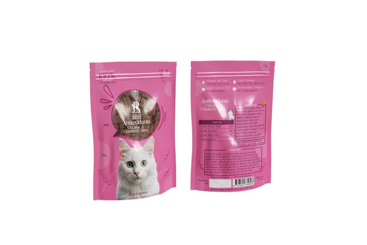 Rich Cat Bites with Chicken & Cranberry 60g