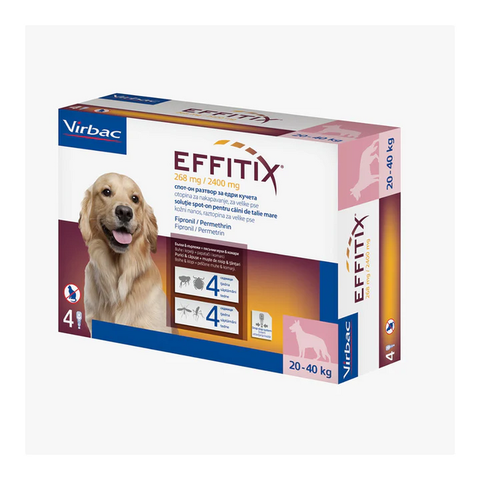 EFFITIX Anti-tick Medicine for Dogs (1 Pipette)