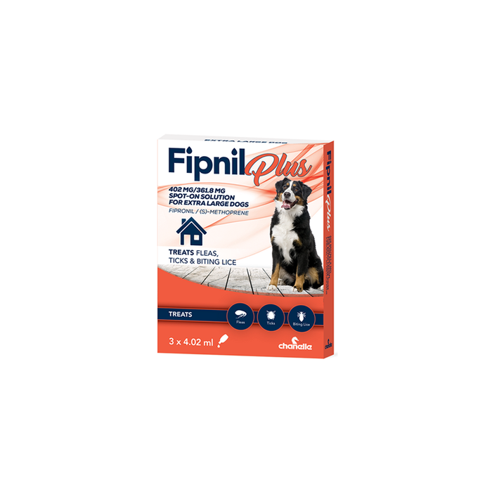 Fipnil Plus Spot-On Solution for Extra Large Dogs x 1 Pipette