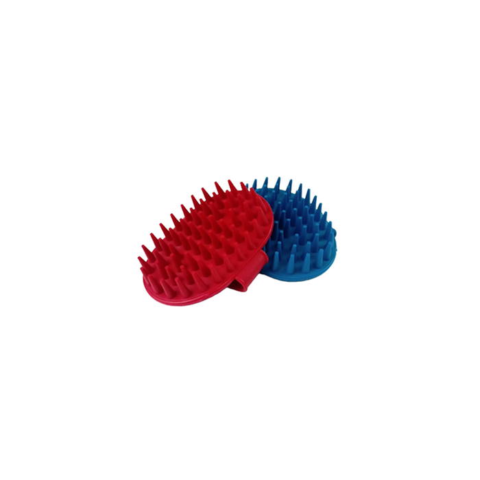 Silicone dog grooming sales brush