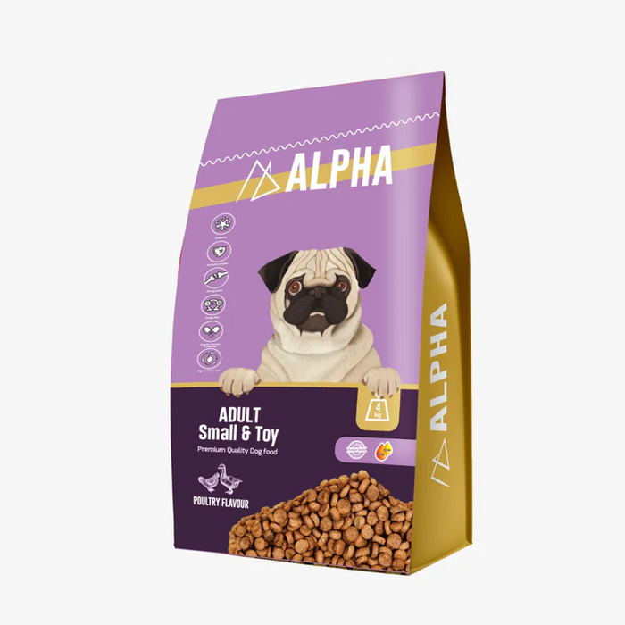 Alpha Small & Toy - Dry Food For Small Dogs (4KG)