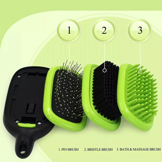 Naomi Pet Grooming Brush (3 pieces)