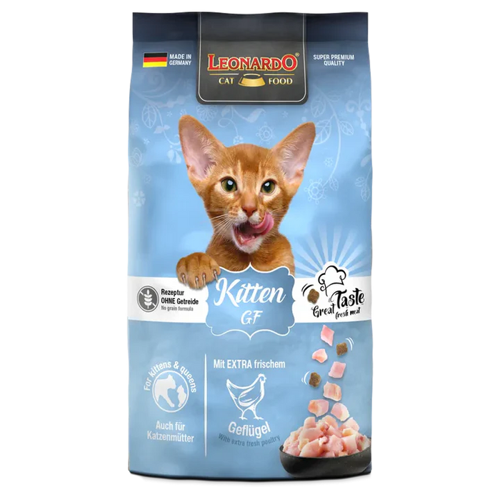 Leonardo Kitten GF - Dry Food for Kittens (300g / 1.8Kg)