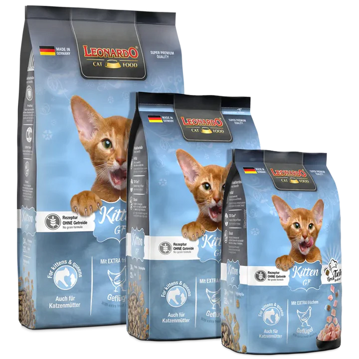 Leonardo Kitten GF - Dry Food for Kittens (300g / 1.8Kg)