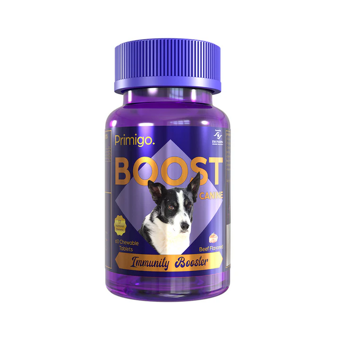 Primigo Boost Canine - Immunity Booster For Dogs (60 Tablets)