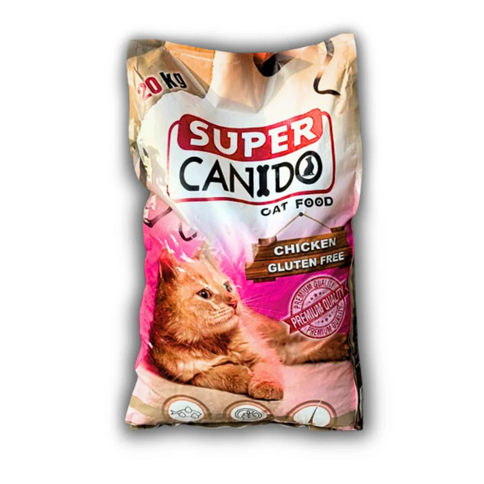 Super Canido Dry Food for Adult Cats (10Kg / 20 Kg)