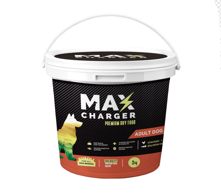 Max Charger Premium Dry food for Dogs (3Kg/15 Kg)