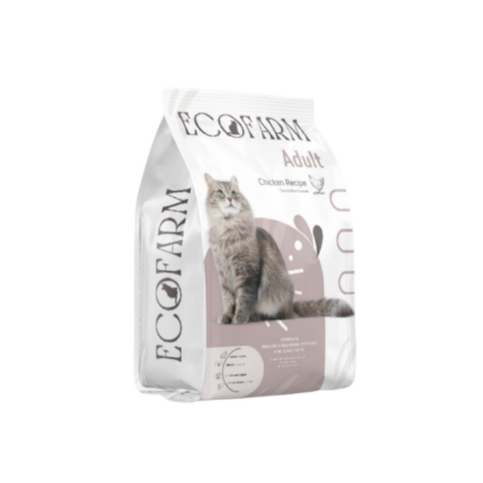 ECOFARM Adult Cats Dry Food (4KG / 10KG / 18KG)