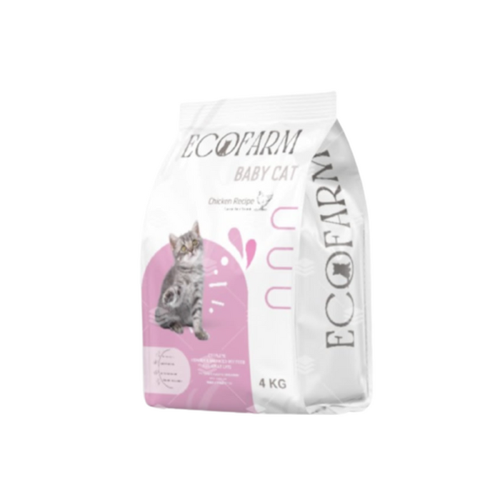 ECOFARM Baby Cat High QUality Dry Food 4KG