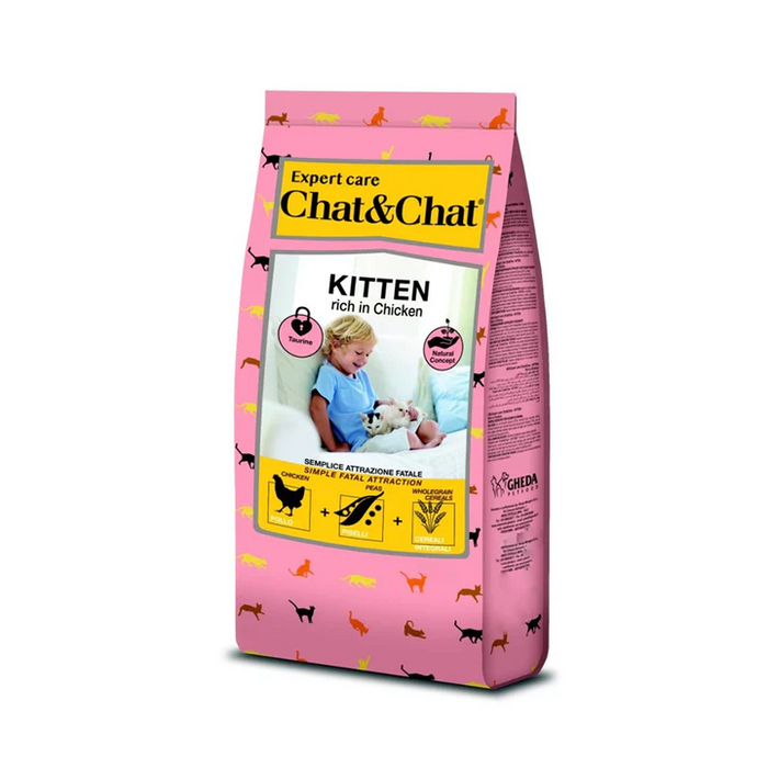 Chat & Chat Expert - Dry Food for Kittens Rich In Chicken (900g)