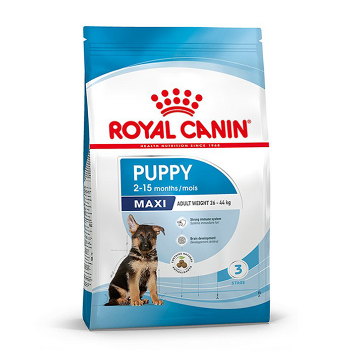 Royal Canin Maxi Puppy - Large Dogs Complete Dry Food (4KG)