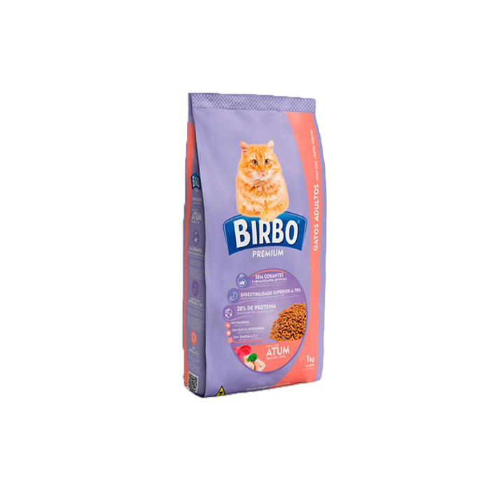 Birbo Dry cat balanced food for cats, 1 kg