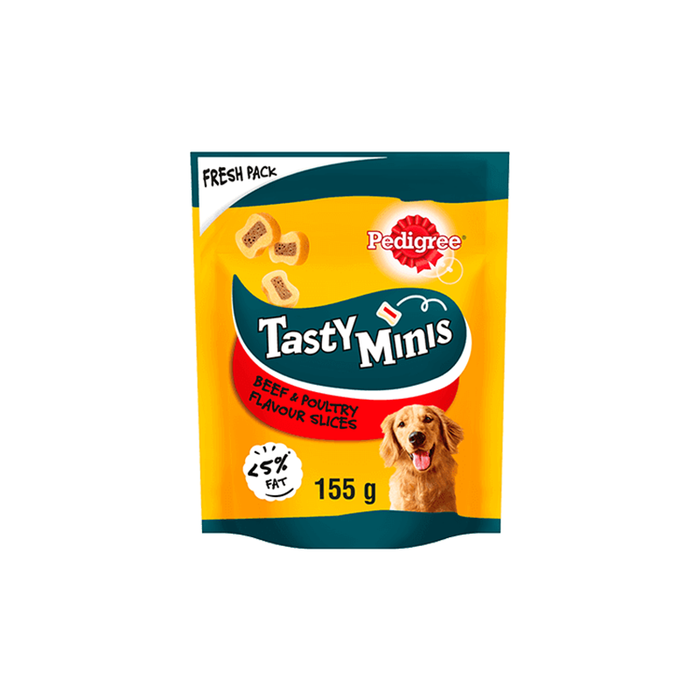 PEDIGREE Tasty Minis Beef & Poultry 155g
