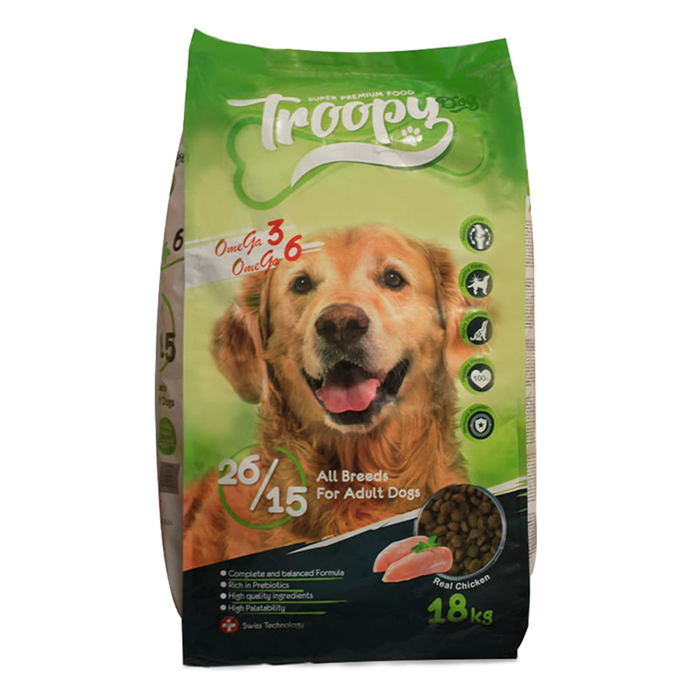 Troopy Dry Food Adult Dog (4kg / 18kg)