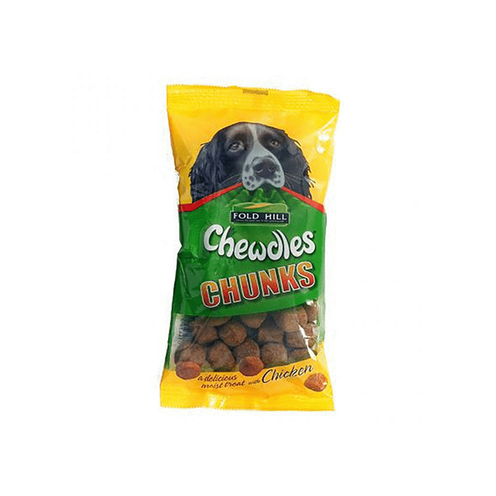 Chewdles Semi Moist Chicken Chunks Dog Treats 180g