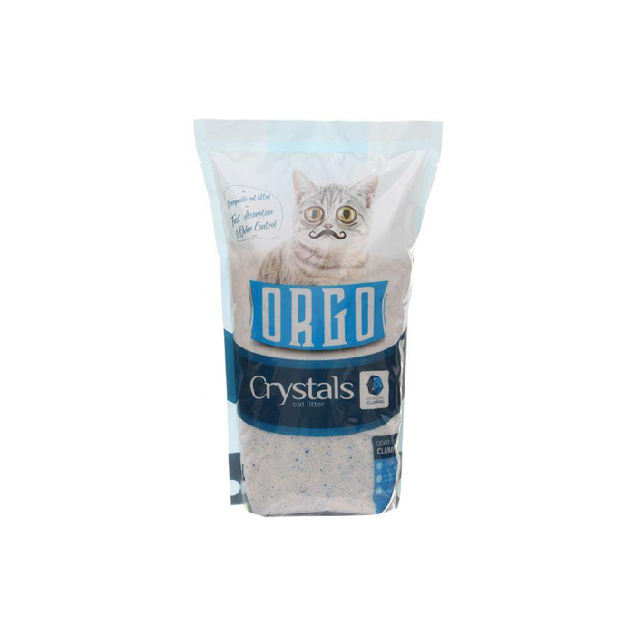 Orgo Silica Cat Litter For Cats, 4 L Clumping