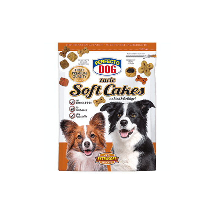 Perfecto Dog Soft Cakes with Beef & Poultry 150g