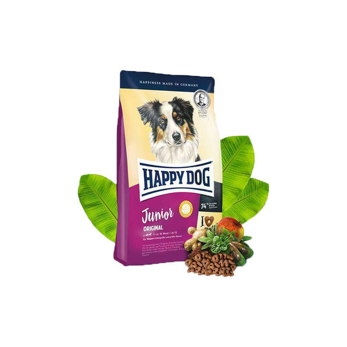 Happy Dog Junior Original - Dry dog food for puppies 4kg/10kg