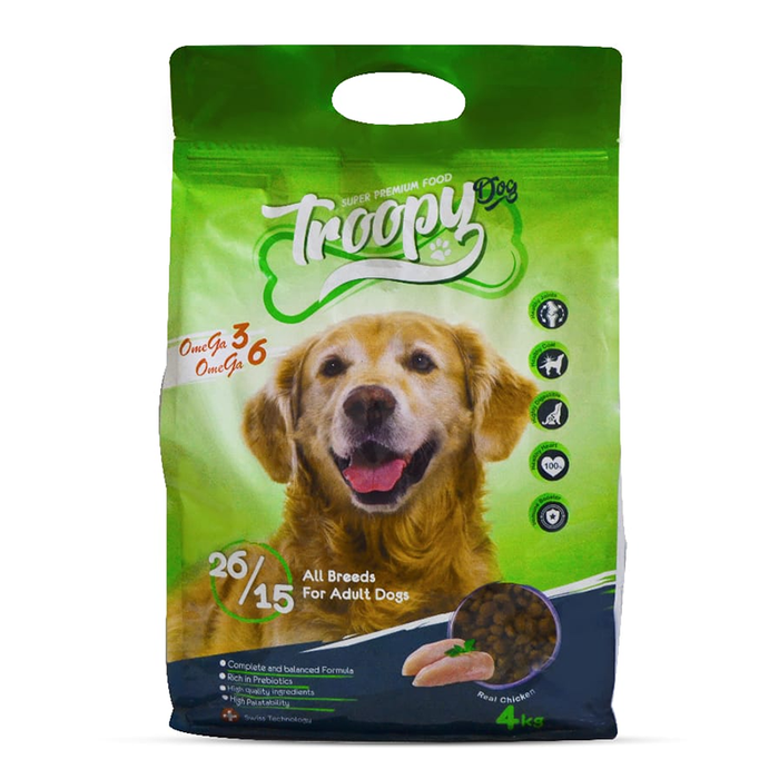 Troopy Dry Food Adult Dog (4kg / 18kg)