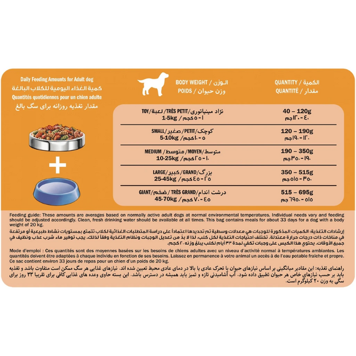 PURINA FRISKIES BALANCE Dog Food with Chicken and Vegetables (2kg/3kg/10kg/15kg)