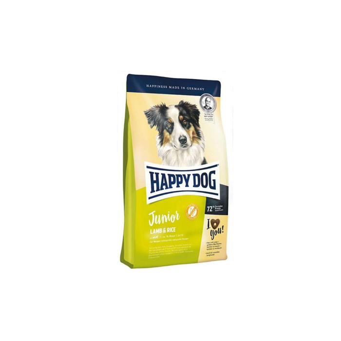 Happy Dog Dry Food Supreme Young Junior Dog Lamb & Rice Flavor - 10 KG