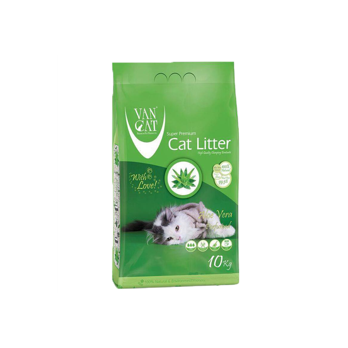 VanCat Cat Litter - Aloe Vera Scented 10kg