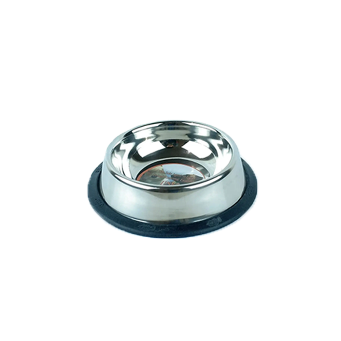 Stainless steel plate plain small for cats and small breed dogs