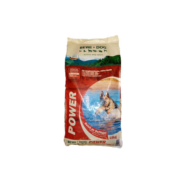 Bewi Dog Power Adult Dog Dry Food - 15kg