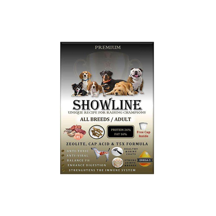 Showline Dryfood for dogs 20kg