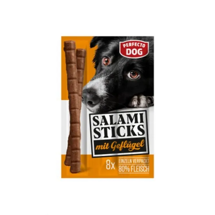 Perfecto Dog Salami Sticks With Chicken 88 gm