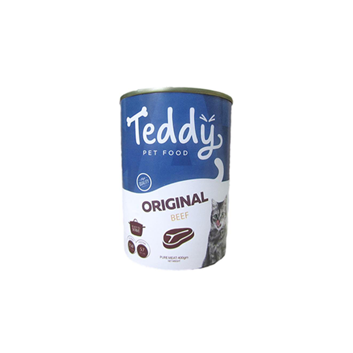 Teddy Cat Wet Food 400g (3 flavors)