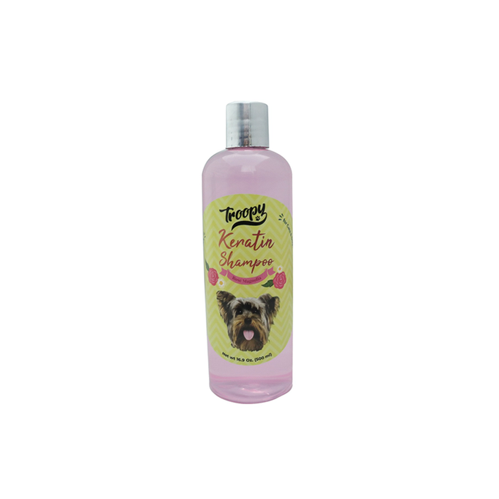 Troopy Flea & Tick Keratin Pet Shampoo -Rose  (500 ml)