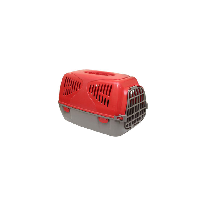 Mps Cage for Dogs , Red and grey
