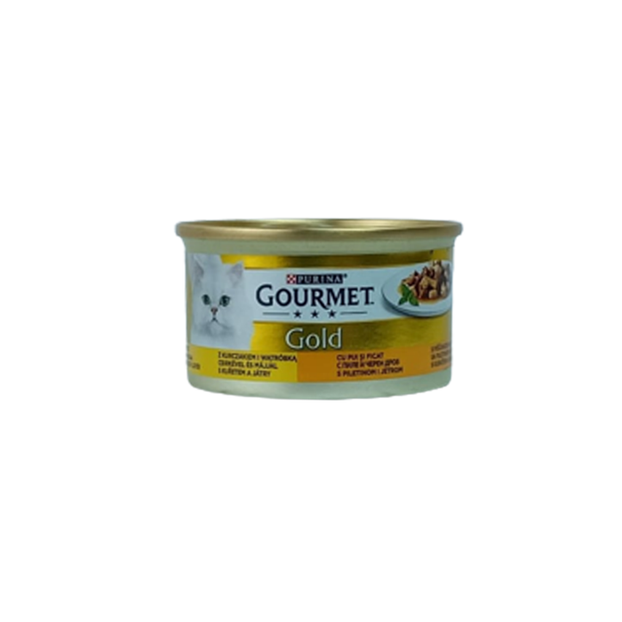 Purina Gourmet Gold with Chicken and Liver 85 g