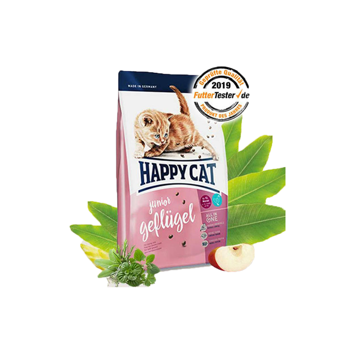 Happy Cat Junior Geflügel (Poultry) - Dry kitten food 4kg