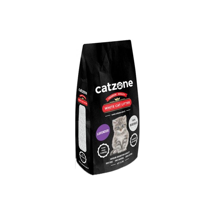 CatZone Cat Litter Lavender - 5 Kg