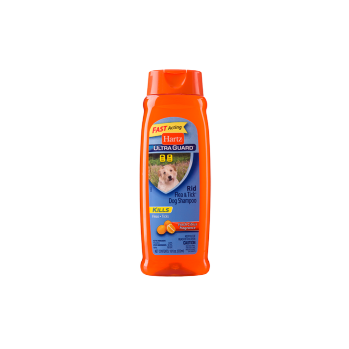 Hartz Ultraguard Rid Flea & Tick  Citrus Scent Shampoo For Dogs