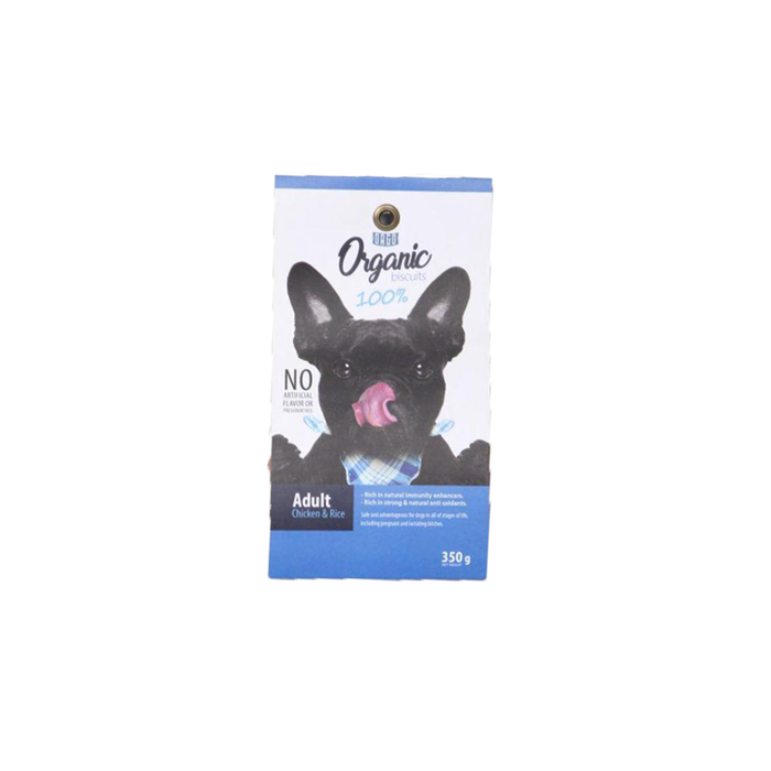 Orgo Organic Adults Dogs Biscuits & Treats With Chicken - 350 gm/500 gm