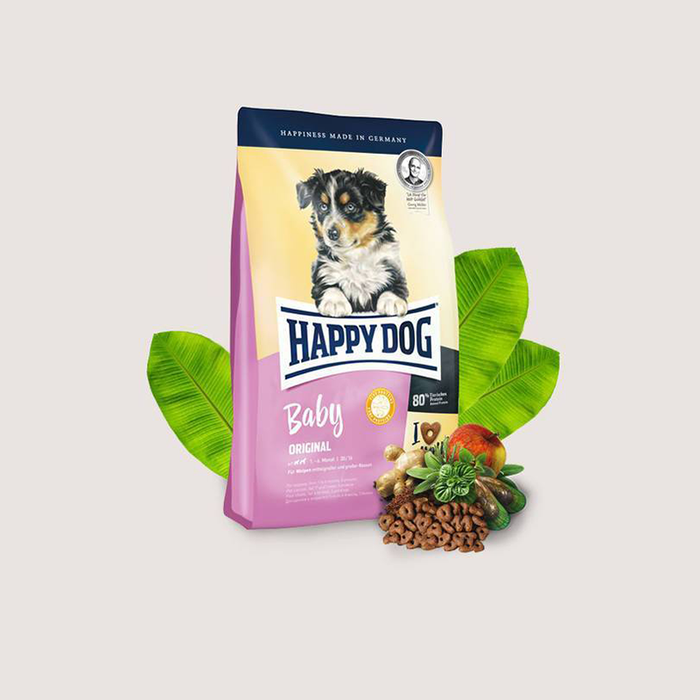 Happy Dog Baby Original - Dry dog food for puppies 4kg/10kg