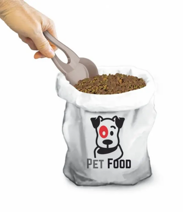 Pet Food Scoop With Clip