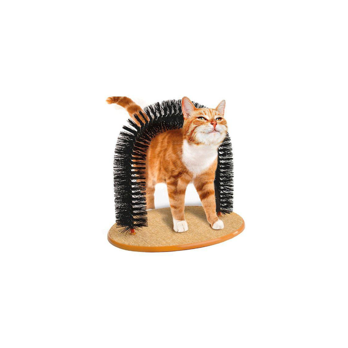 Cat toy scratching itch brush, pet cat tunnel
