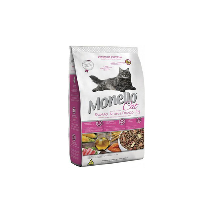 Monello cat dry food salmon, tuna and chicken (8 Kg/ 15 Kg)