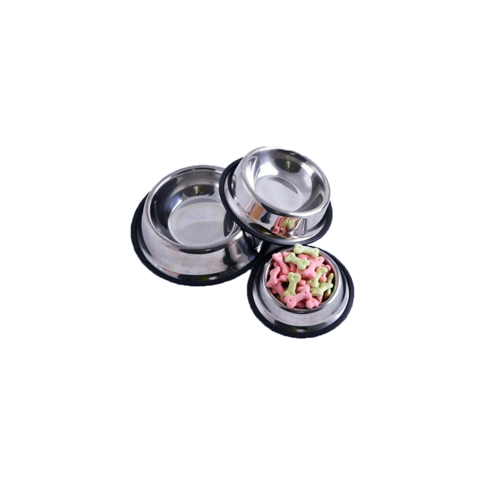 Set of 3 small dog and cat dish 22cm diameter