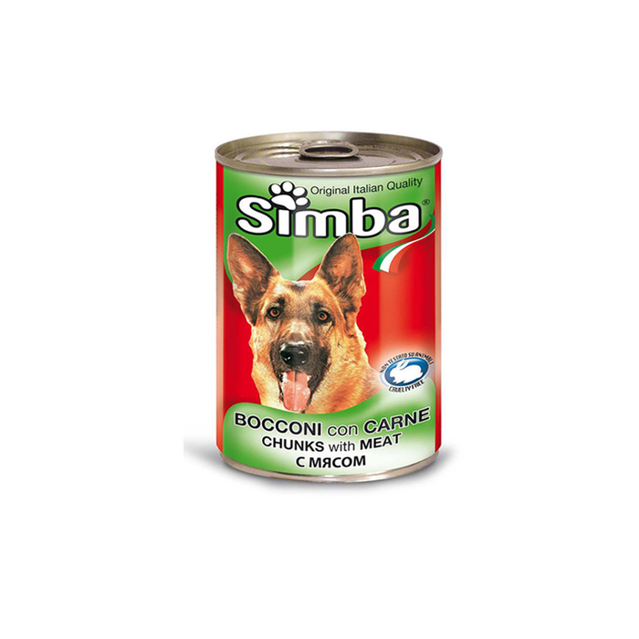 Simba Chunkies with Meat - wet dog food 415g